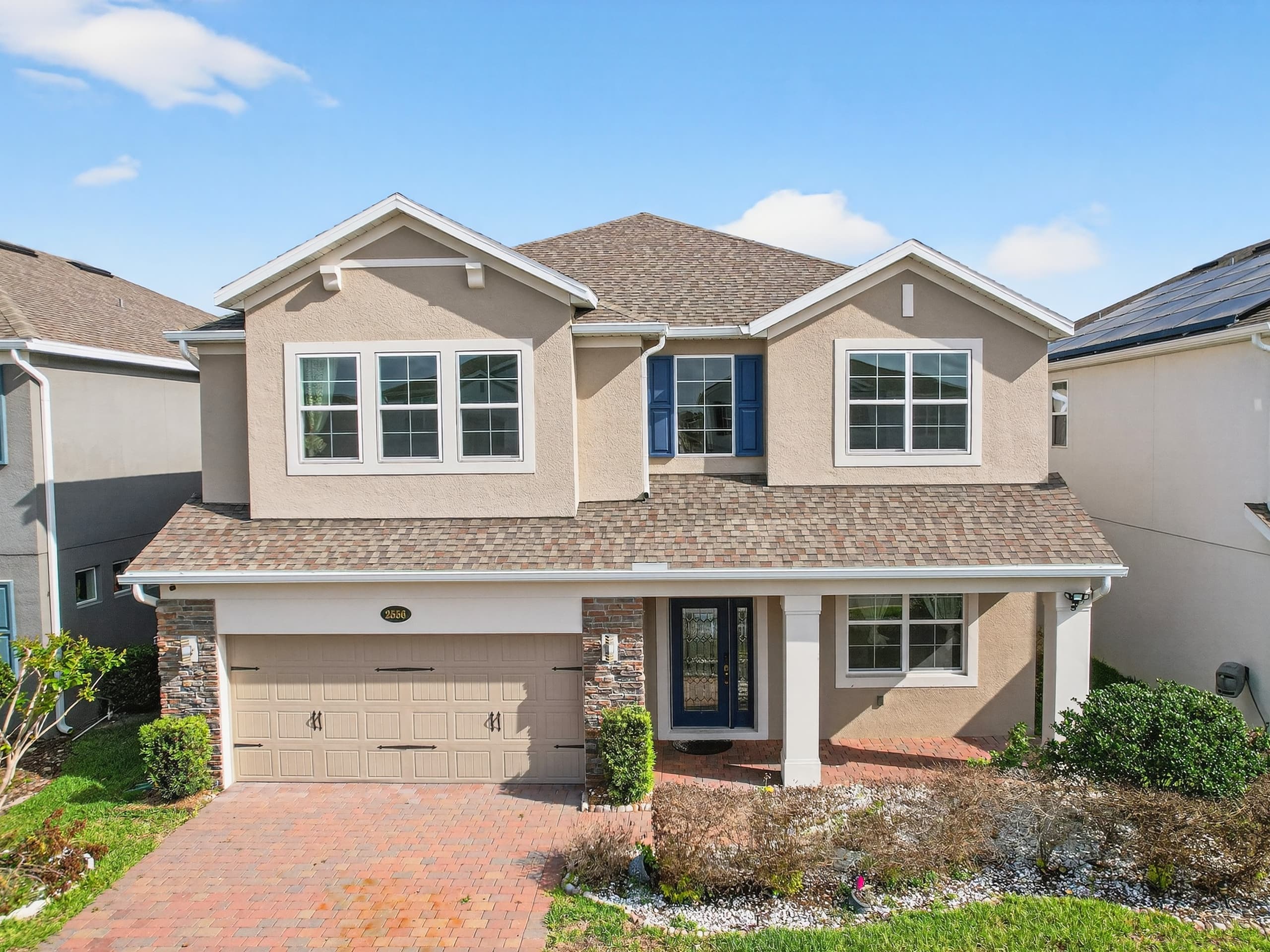 Drone aerial Orlando community