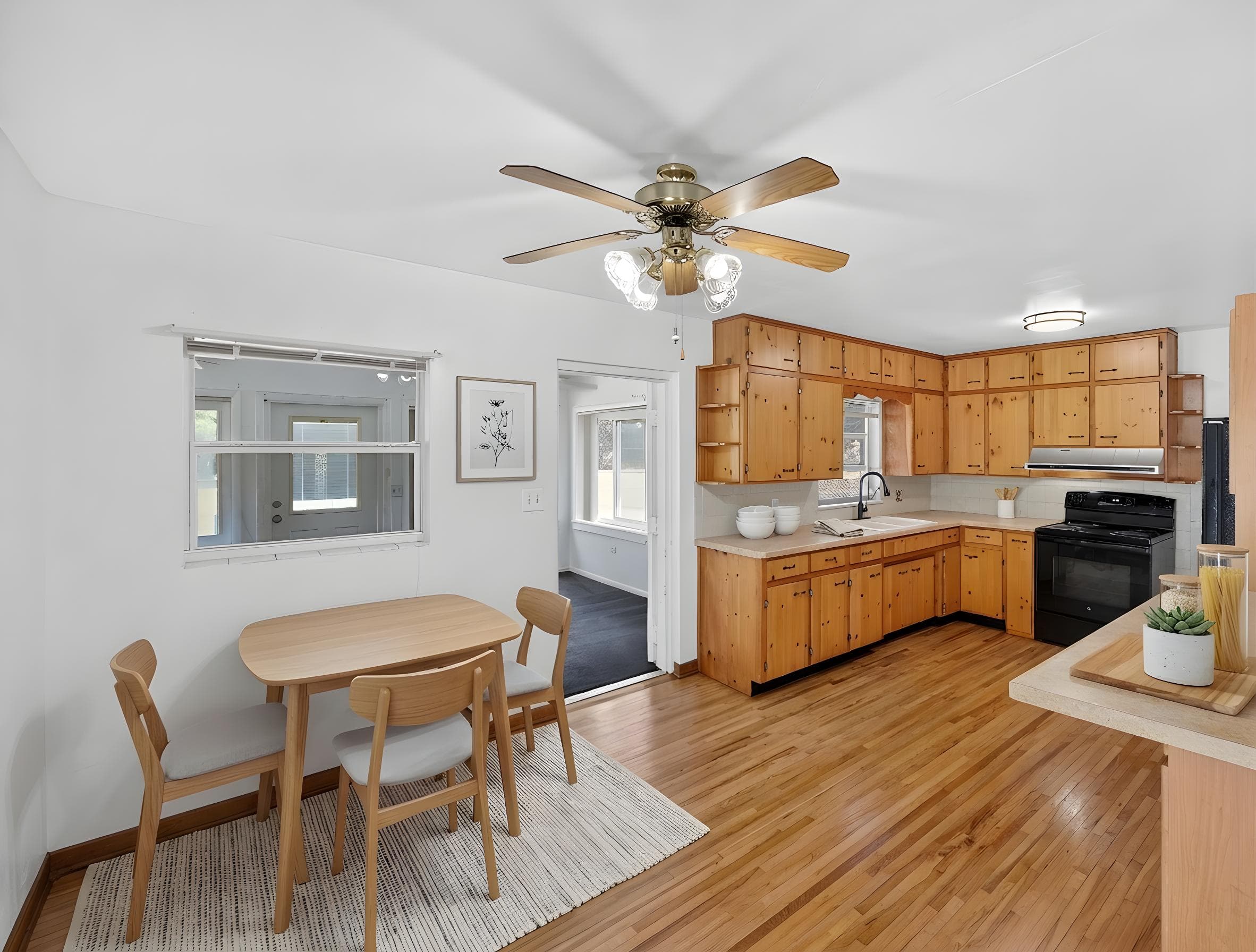 Virtual staging bedroom Orlando home